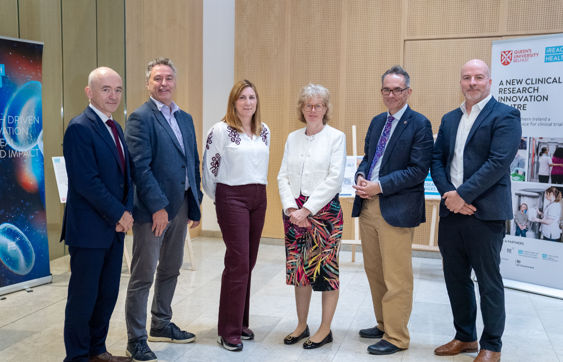 1118 x 747, chair Prof Danny McAuley, Prof Liam Heaney, Prof Judy Bradley, Prof Melanie Davies, Prof ALan Smyth, Hon Prof Matt Rowland